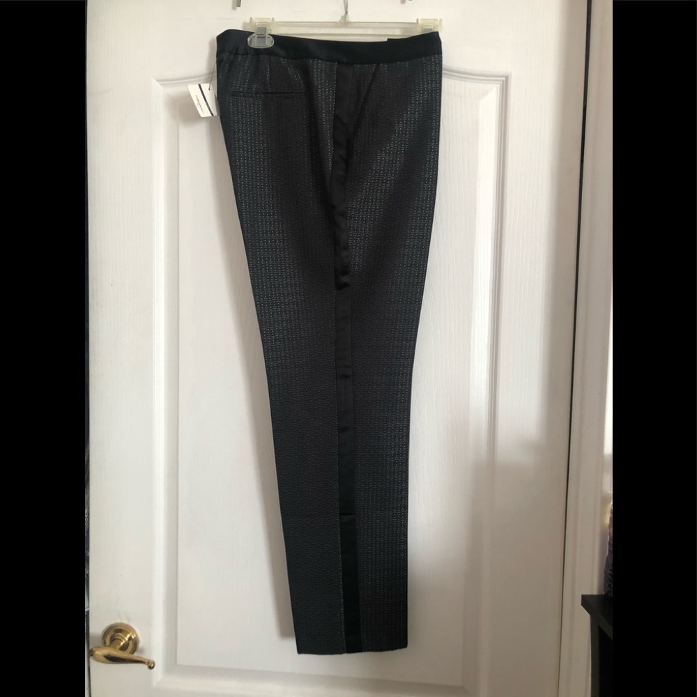 Halogen Quinn fit (Straight Leg) Jacquard Trouser
